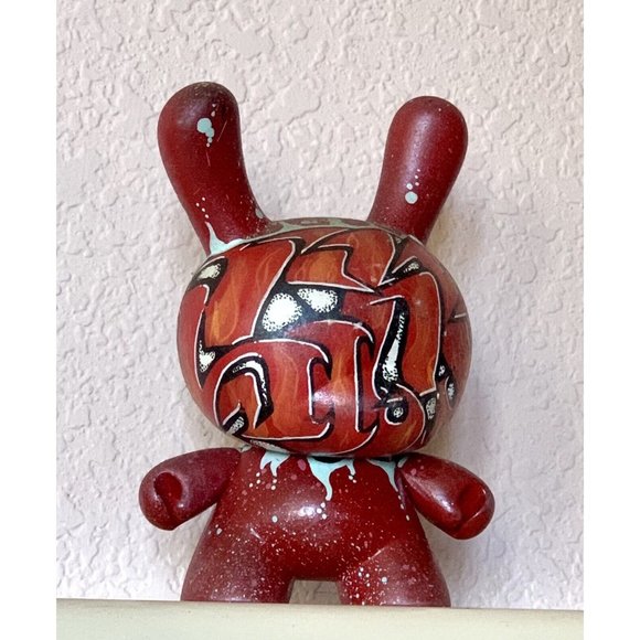 Kidrobot Dunny Custom Art Painted Figure J Nerk Rare Original Graffiti Piece 07' - Picture 7 of 10